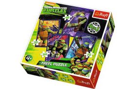 Puzzle trefl 4in1 testoasele ninja