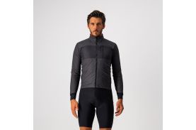 Jacheta cu puf Castelli Unlimited Puffy, Antracit/Negru, XL