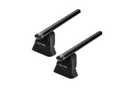 Sistem Bare transversale Green Valley Easy One EVO otel pentru BMW 3-Series Touring (E46), 5 usi Touring, model 2003-2005, Sistem cu prindere in puncte fixe