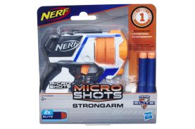 Nerf blaster microshots strongarm