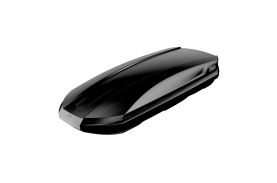 Cutie portbagaj Aleo EcoSpace XL Hexagon, Black Matte