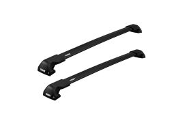 Bare transversale Thule Evo Flush Rail WingBar Edge Black pentru SUZUKI Sx4 S-Cross, 5 usi SUV, model 2014 - prezent, Sistem cu prindere pe bare longitudinale integrate
