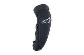 Protectii Genunchi Alpinestars A-Impact Plasma Pro Knee Shin Protector Black White S