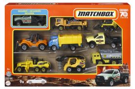 Matchbox set 9 masinute search and rescue
