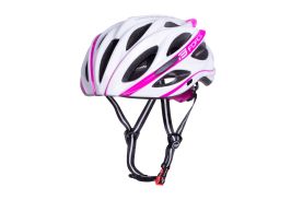 Casca Force Bull alb/roz L-XL (58-61 cm)