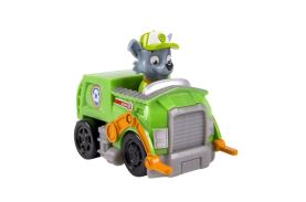 Masina utilitara paw patrol si figurina rocky