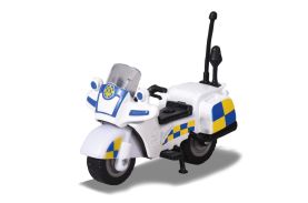 Pompierul sam vehicul din metal motocicleta scara 1 64