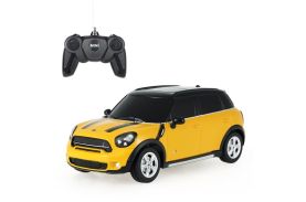 Masina cu telecomanda mini cooper s countryman galben cu scara 1 la 24