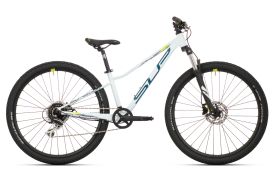 Bicicleta Superior Racer XC 27 DB 27.5 Gloss White/Blue/Neon Yellow 15.5 - (S)