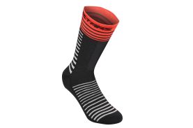 Sosete Alpinestars Drop Socks 19 Black Bright Red S
