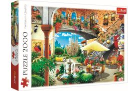 Puzzle trefl 2000 vedere din barcelona
