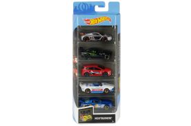Set 5 masini hot wheels cu design nightburnerz
