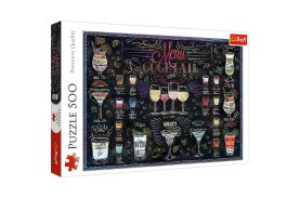 Puzzle trefl 500 meniul de cocktailuri