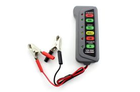 Tester pentru baterie și alternator / 12V – 24V / cu indicatori LED - CARGUARD