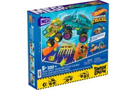 Hot wheels monster truck mega bloks set mega wrex