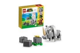 Lego super mario set de extindere rinocerul rambi 71420