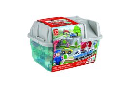 Hape set trenulet cu cutie de depozitare