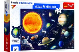 Puzzle trefl educational 70 sistemul solar
