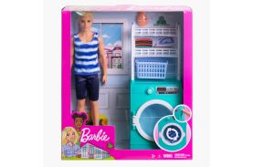 Set de joaca ken cu mobilier si accesorii spalatorie