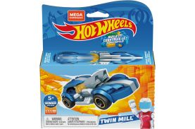 Hot wheels mega masinuta construibila twin mill
