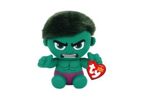 Plus ty 15cm beanie babies marvel hulk
