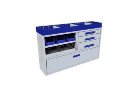 Sistem mobilier modular Provan VCPL-150-009-1 pentru CITROEN Berlingo 2018, ampatament L2 (2975 mm), inaltime H1 (1817 mm)