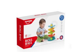 Turnulet bebe cu bile colorate