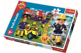 Puzzle trefl 24 maxi bravul pompier sam