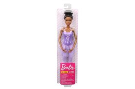 Papusa barbie balerina creola cu costum lila