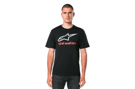 Tricou Alpinestars Always 2.0 CSF Tee Black/White/Red XXL