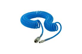 Furtun pneumatic spiralat PU 5x8 mm, 10 m