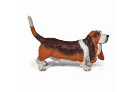 Papo figurina catel rasa basset