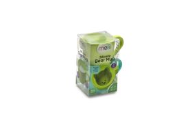 Set 2 cani copii design interior urs, melii, albastru&verde