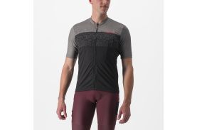 Tricou cu maneca scurta Castelli Unlimited Entrata Gri/Negru XXL