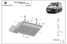 Scut rezervor AdBlue Renault Master 3 - Model 3, ani fabricatie 2016-2023