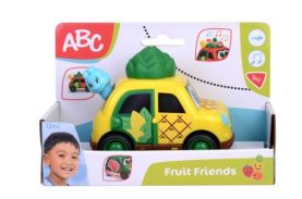 Abc fruit friends masinuta ananas 12cm