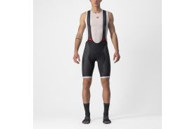 Pantaloni scurti cu bretele Castelli Competizione Kit Negru/Gri XXXL