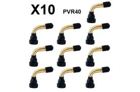 Valva tubeless curbata 90 grade pentru trotineta electrica 40mm - set 10 bucati