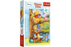 puzzle trefl 60 winnie the pooh toti la treaba