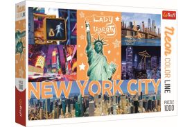 Puzzle trefl 1000 new york neon