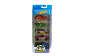 Set 5 masini hot wheels city vs. toxic creatures