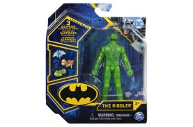 Figurina riddler articulata 10cm cu 3 accesorii surpriza