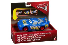 Cars3 masinute rasucite mcqueen albastru