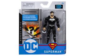 Figurina superman 10cm flexibila si cu 3 accesorii