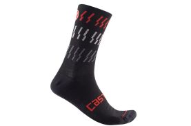 Sosete Castelli Mid Winter 18 Negru/Rosu XXL 44-47