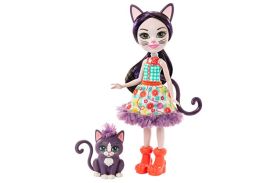 Enchantimals papusi si animalute ciesta cat si climber