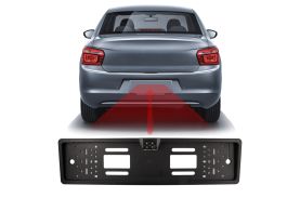 Cameră cu suport pentru număr de înmatriculare Carguard
