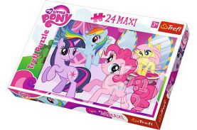 Puzzle trefl 24 maxi prietenia este magica