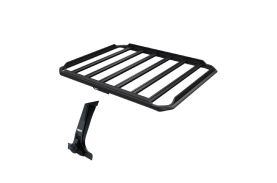 Sistem Grilaj Thule Caprock XXL tip cos (cu sine laterale) pentru LAND ROVER Defender 90/110/130 3 usi SUV, model 1983- 2019, Sistem cu prindere pe jgheaburi de ploaie