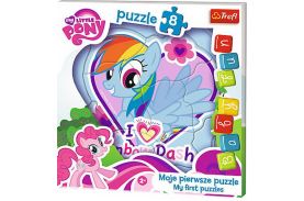 Puzzle trefl baby fun poneiul rainbow dash